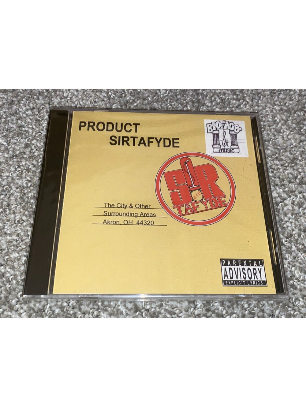 SIRTAFYDE 'Product Sirtafyde' - 2005 SEALED CD - Akron Ohio INDIE RAP / G-RAP